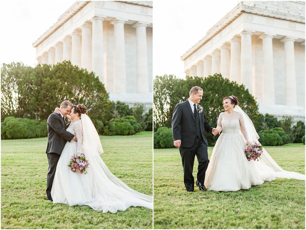 Lincoln Memorial Wedding Photos