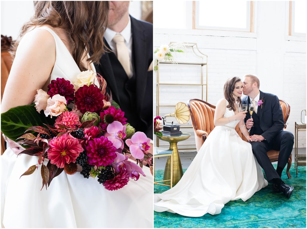 Retro Micro Wedding | Boston + Washington DC Wedding Photographer