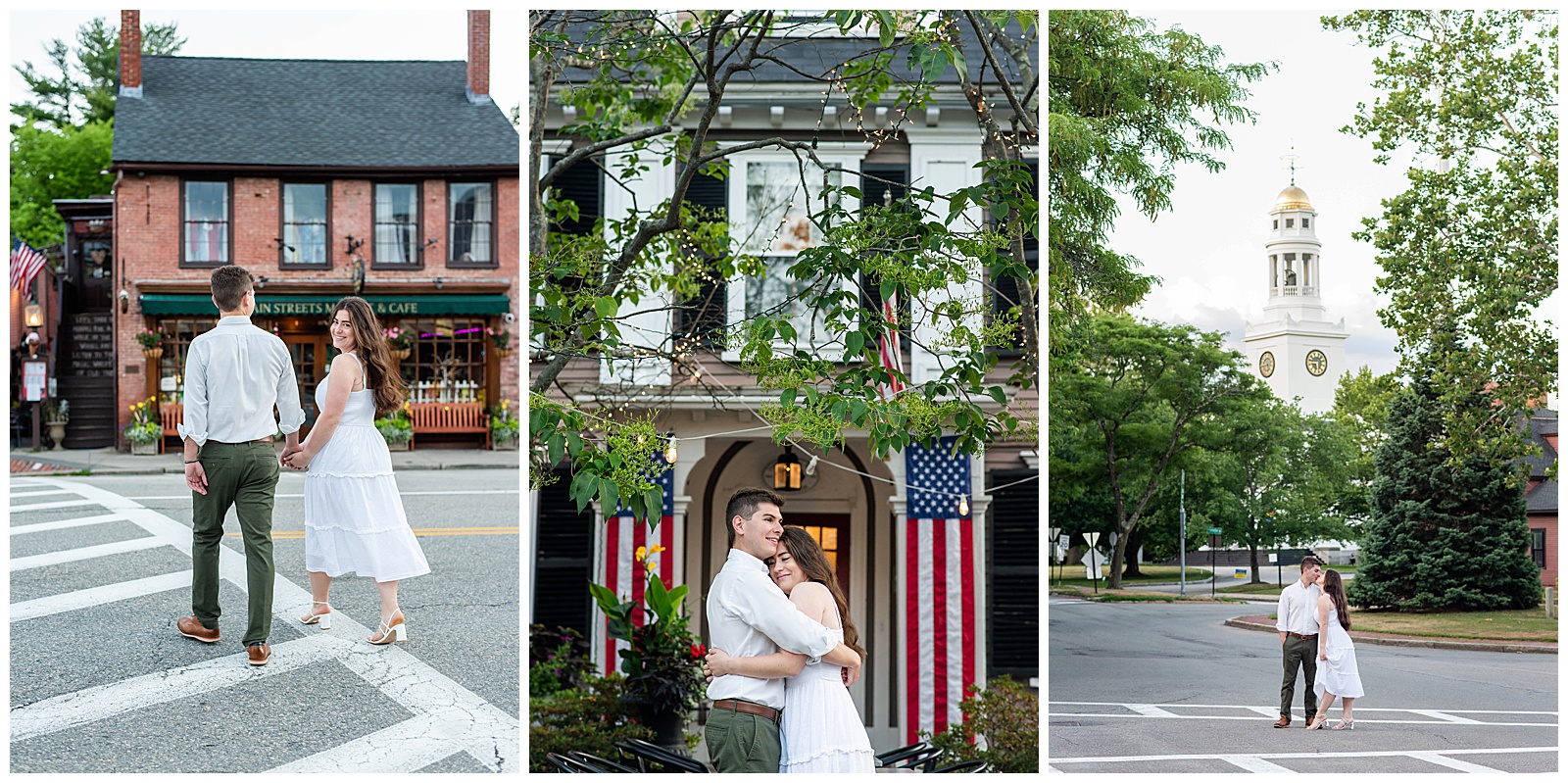 Concord MA Summer Engagement Photos