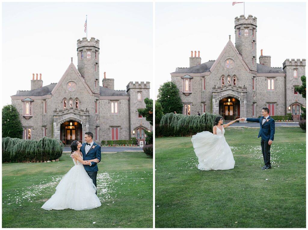 Romantic Whitby Castle Wedding