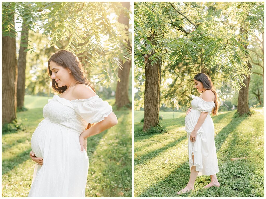 When to take maternity photos