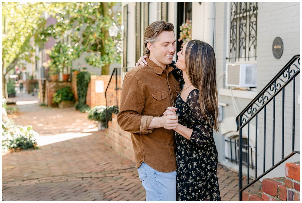Fall Engagement Photos in Northern Virginia