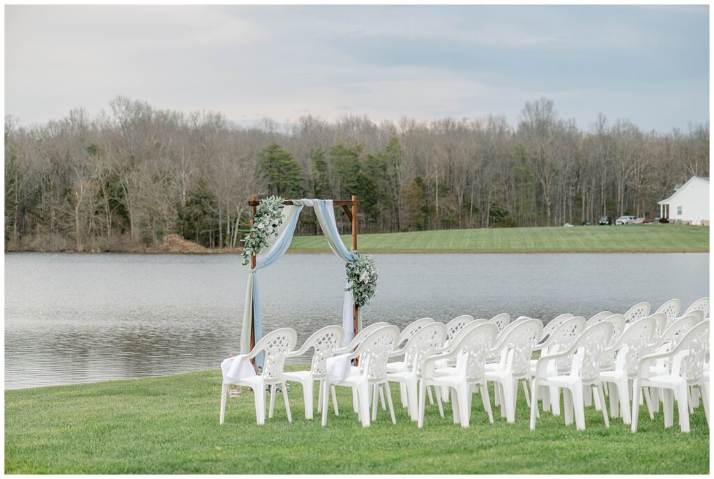 Lake Ritchie Bealeton VA Wedding