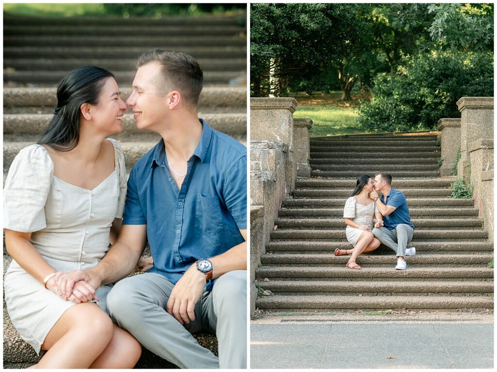 Meridian Hill Park Engagement Photos