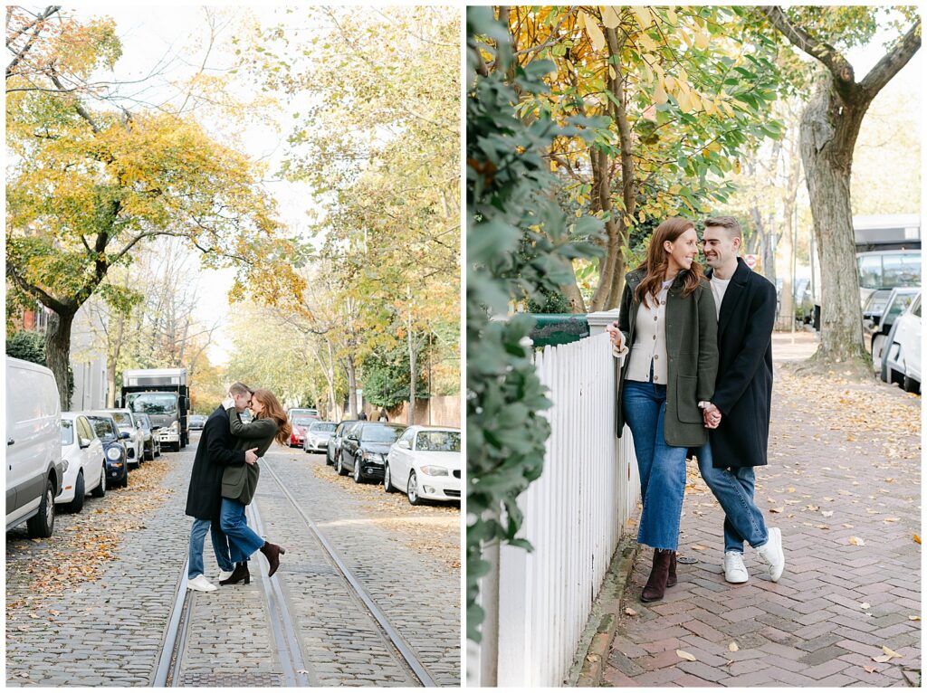 Fall Georgetown DC Engagement Photos