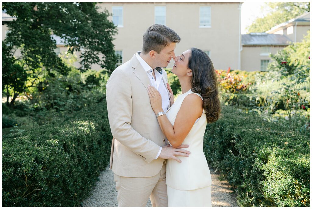 Tudor Place Georgetown Engagement Photos